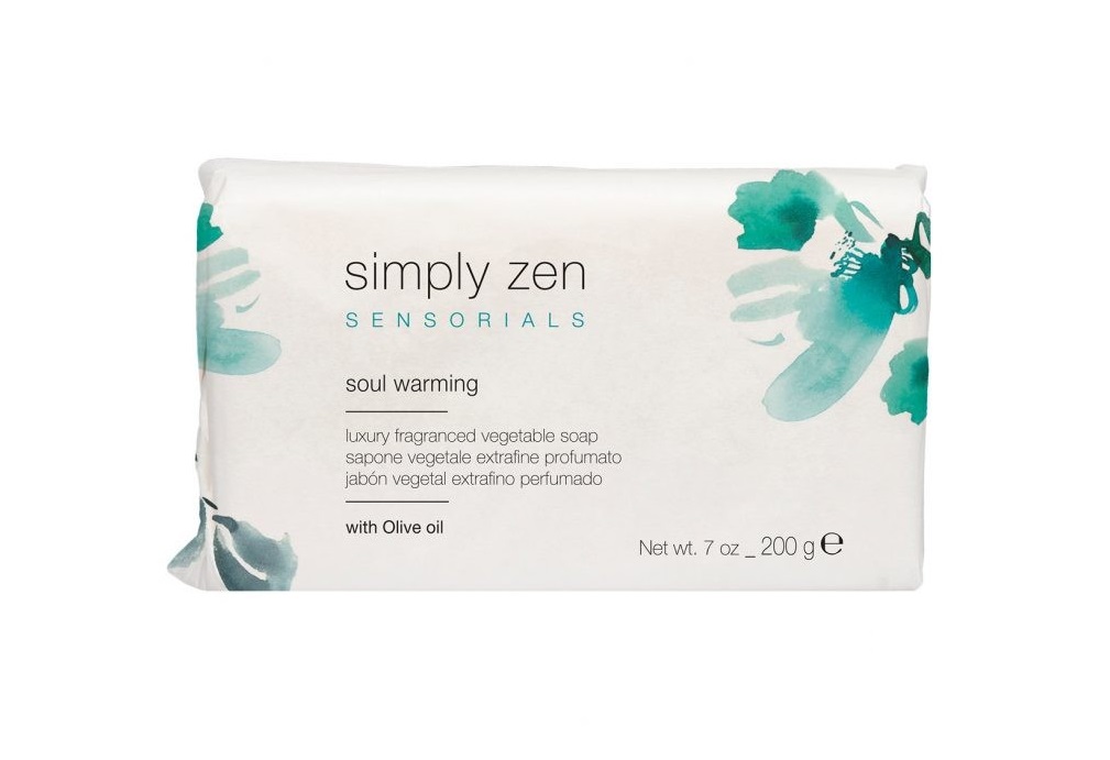 SZ sensorials  SOUL WARMING LUXURY FRAGRANCED VEGETABLE SOAP 200GR hasta fin de existencias