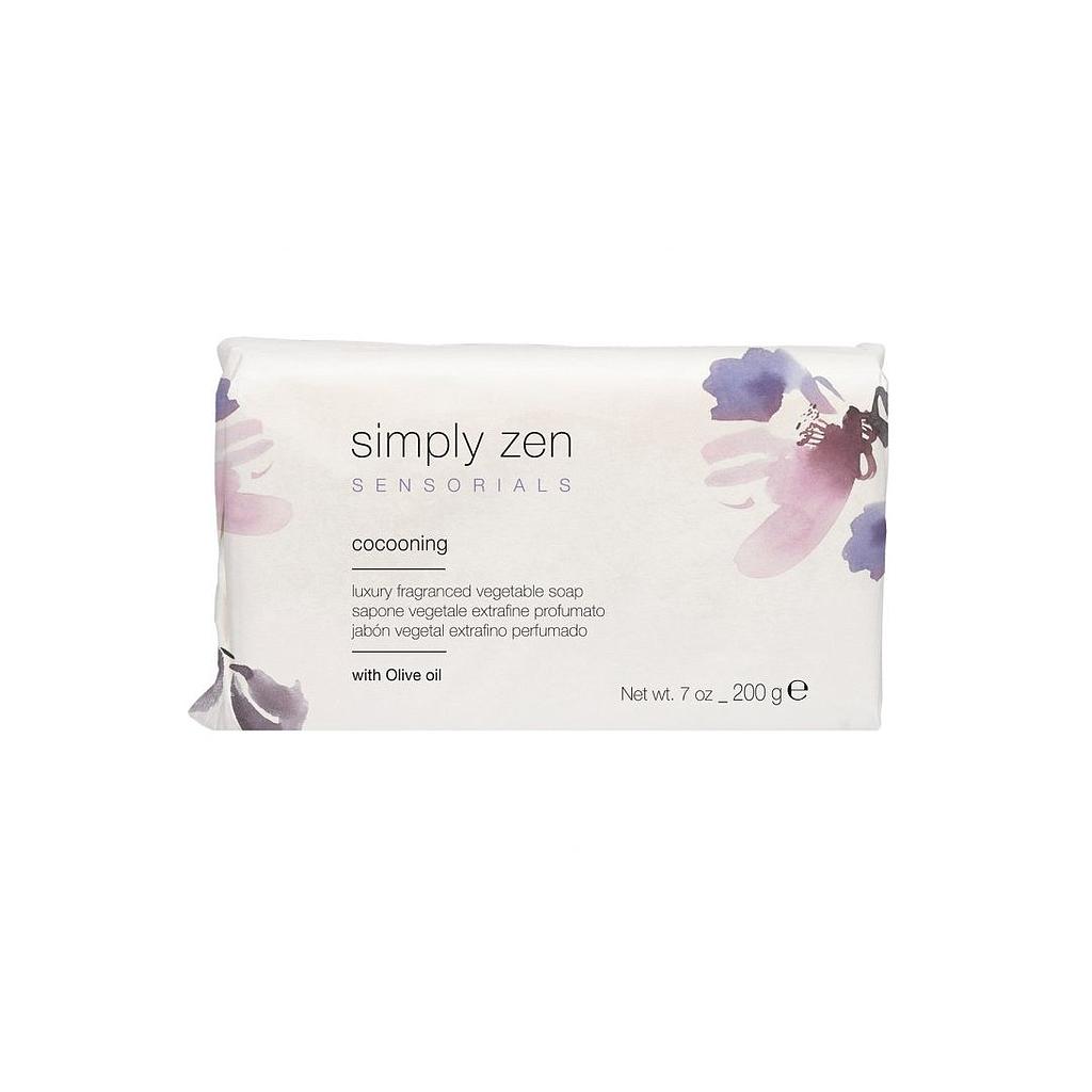SZ sensorials  COCOONING LUXURY FRAGRANCED VEGETABLE SOAP 200GR hasta fin de existencias