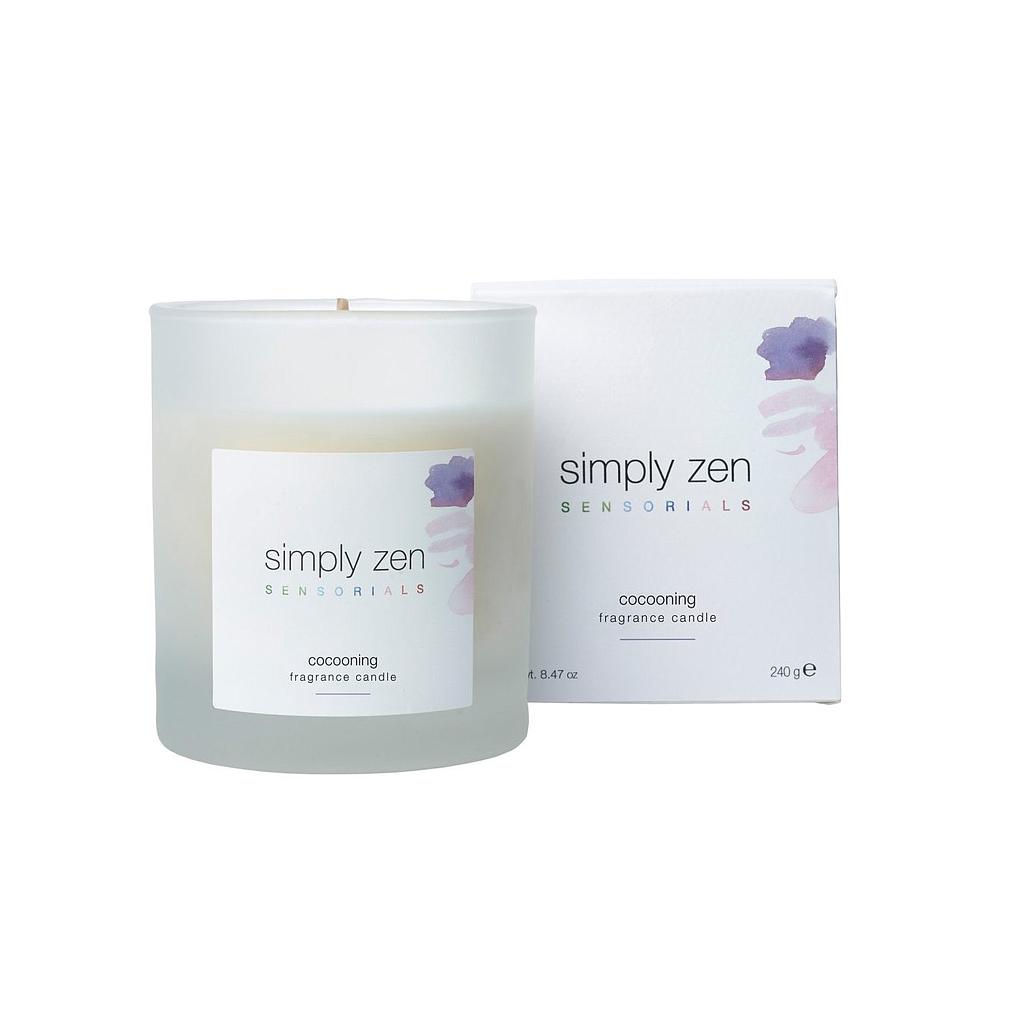 SZ sensorials  COCOONING FRAGRANCE CANDLE 240GR hasta fin de existencias