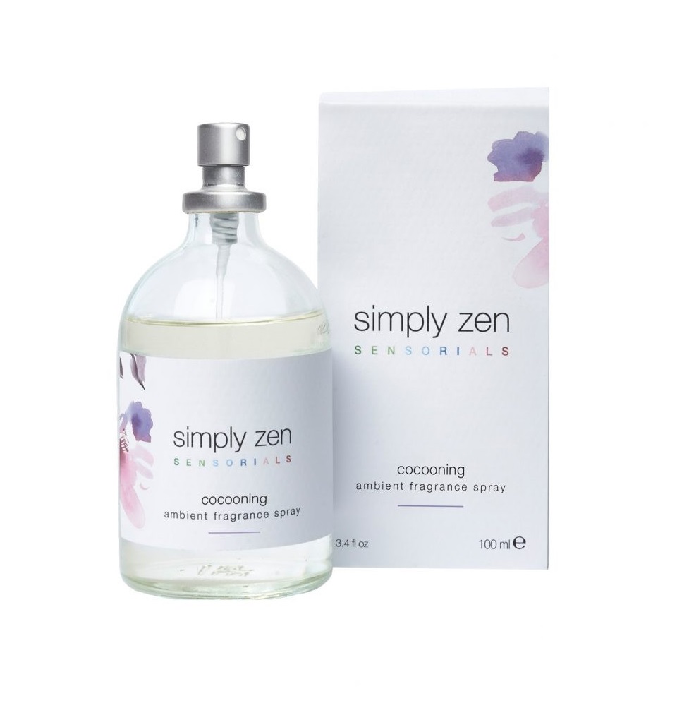 SZ sensorials  COCOONING AMBIENT FRAGRANCE SPRAY 100ML hasta fin de existencias