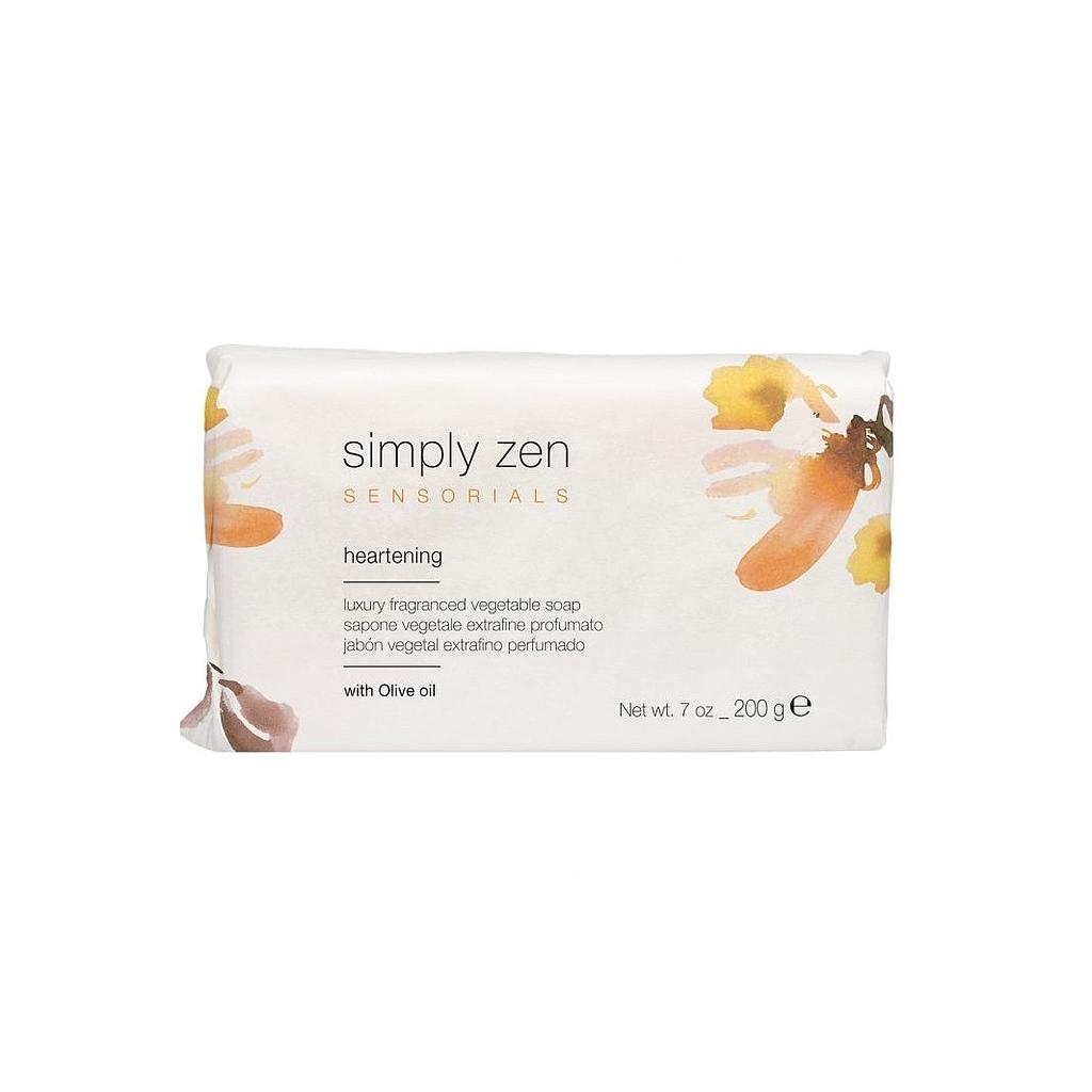 SZ sensorials  HEARTENING LUXURY FRAGRANCED VEGETABLE SOAP 200GR hasta fin de existencias