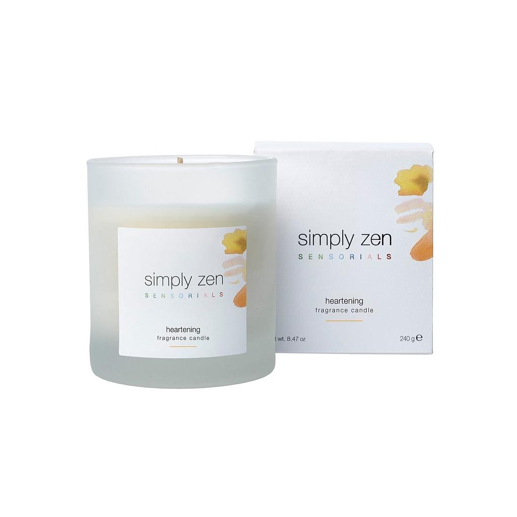 SZ sensorials  HEARTENING FRAGRANCE CANDLE 240GR hasta fin de existencias