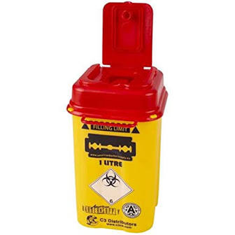 CONTENEDOR SEGURIDAD CUCHILLAS