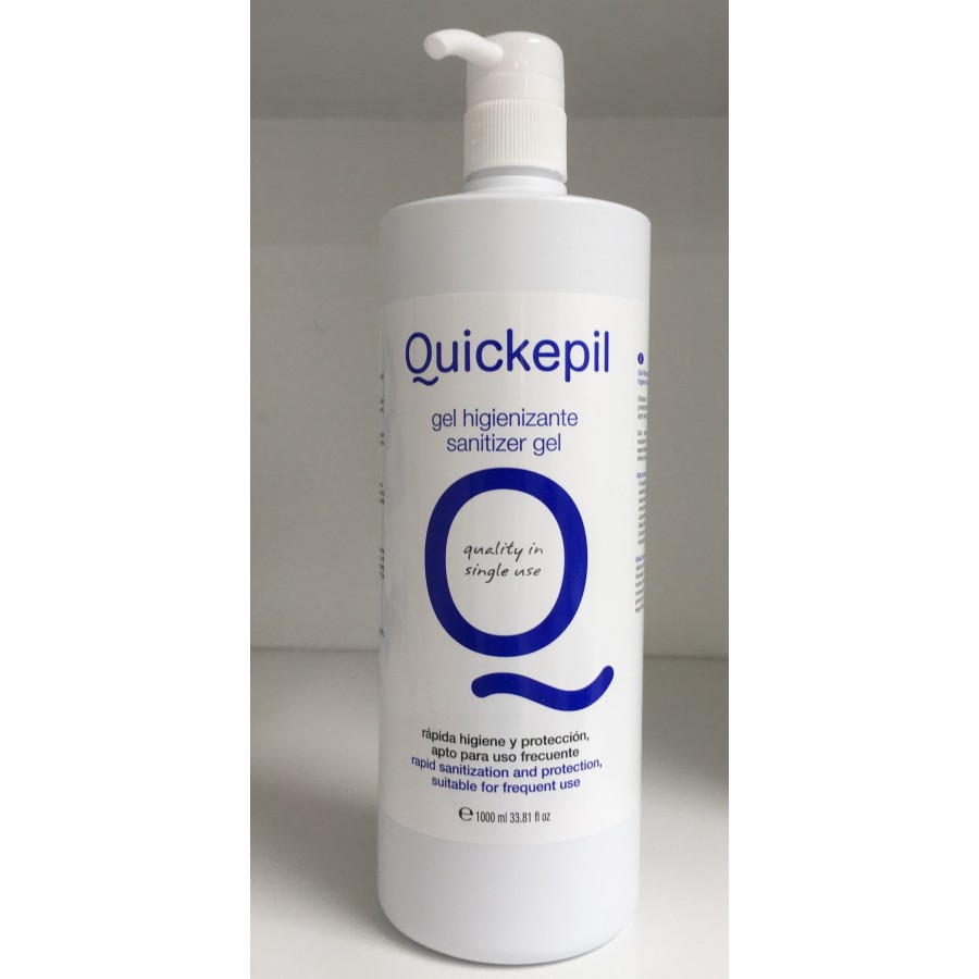 GEL HIGIENIZANTE HIDROALCOHOLICO 1 L CON DOSIFICADOR cx12