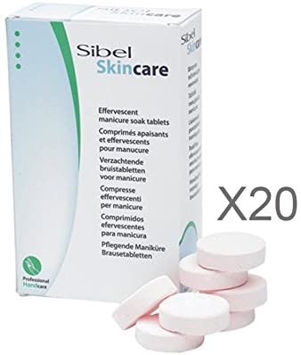 PASTILLA EFERVESCENTE DESINFECTANTE MANICURA 20 uds X 10grs hasta fin de existencias