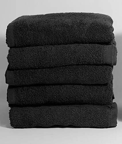 TOALLA NEGRO GC 50x84cm 430gr cx90