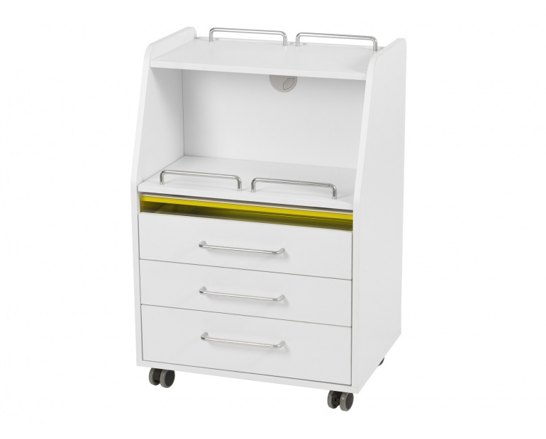 CARRITO AUXILIAR SPIN CON LUZ UV ESTERILIZACION