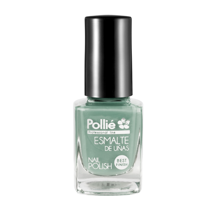 ESMALTE UÑAS verde mar 12ml POLLIE cx3