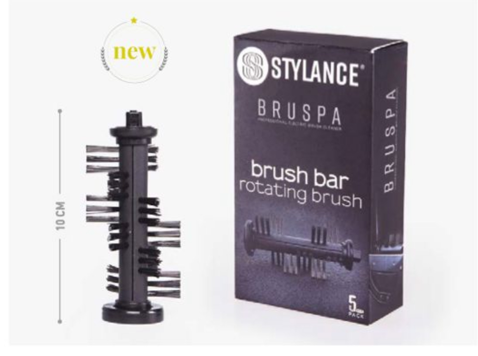 RECAMBIO CEPILLOS PARA LIMPIADOR ELECTRICO DOUBLE CLEANING 5uds