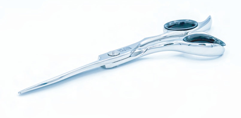 TIJERA CORTE  5,25” FILO JAPONES ACERO 440C A.MALLO CRENDE